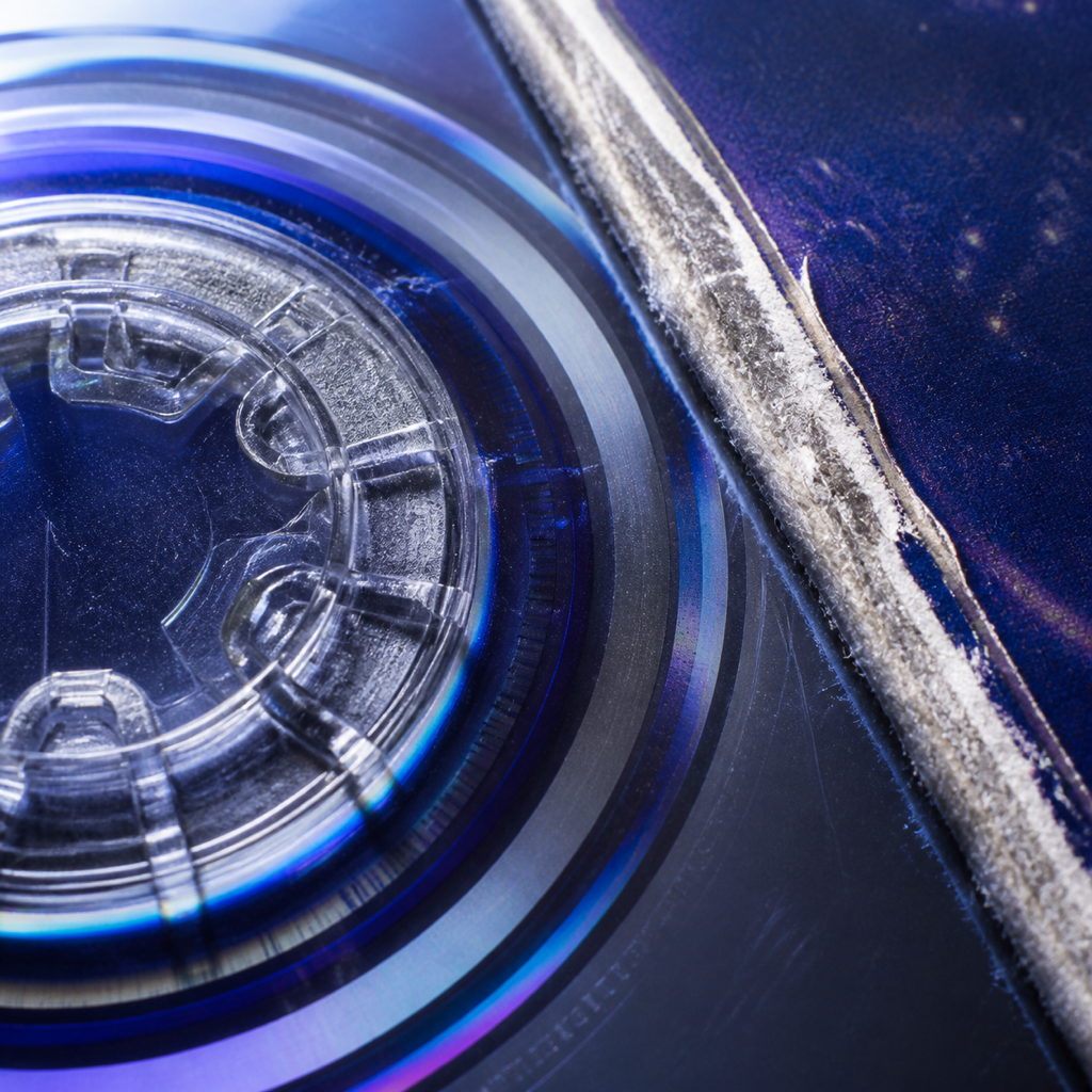 A matrix detail from a physical release